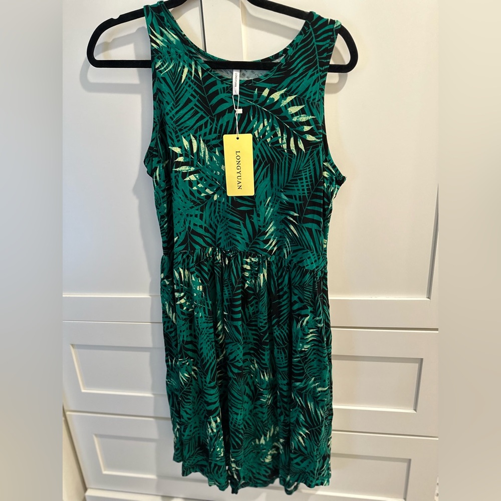 Summer dress size Large but fits like a Medium